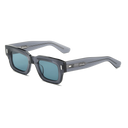 Ares - Cement Acetate / Viridian Lenses