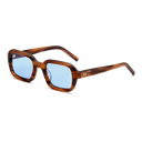 Cascade - Havana Acetate / Sky Blue Lenses