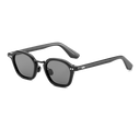 Iris - Black Acetate Frame / Black Lenses