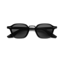 Iris - Black Acetate Frame / Black Lenses