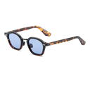 Iris - Black & Tortoise Frame / Blue Lenses