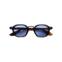 Iris - Black & Tortoise Frame / Blue Lenses