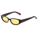 Mira - Espresso / Yellow