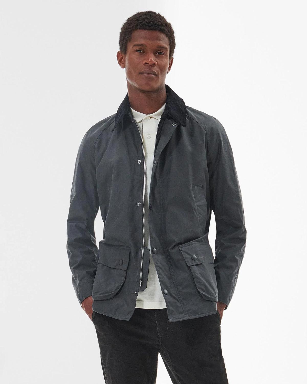 Barbour ASHBY 付属品あり　最終値下げ Barbour Ashby Wax Jacket - Grey Classic – Stomping Ground
