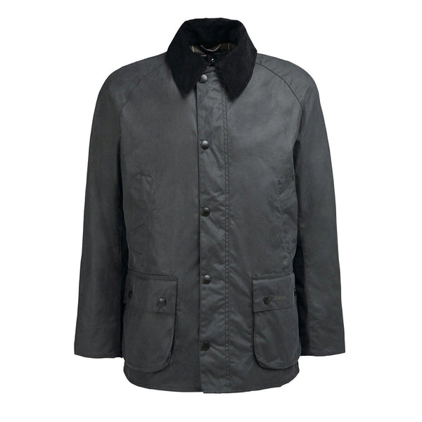 Barbour Ashby Wax Jacket - Grey Classic – Stomping Ground