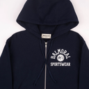 Academy Zip Hoodie - Navy