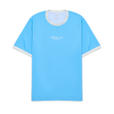 Plaza Ringer T-Shirt - Baby Blue