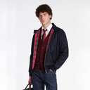 G9 Melton Jacket - Deep Blue