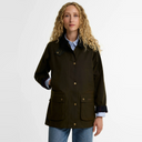 Women's Barbour Acorn Wax Jacket - Olive