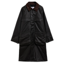 Barbour X A.P.C Sugarlump Bedale Long Wax Jacket - Dark Sage