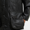 Barbour X A.P.C Beaufort Wax Jacket - Dark Navy