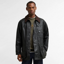 Barbour X A.P.C Beaufort Wax Jacket - Dark Sage