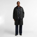 Barbour X A.P.C Sugarlump Bedale Long Wax Jacket - Dark Sage