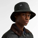 Barbour X A.P.C Bucket Hat - Dark Sage