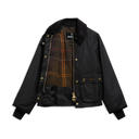 Women's Barbour Cropped Beadnell - Black / Classic