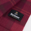 Barbour Mineral Tartan Scarf - Crimson Heather