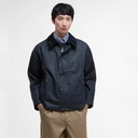Barbour OS Transport Wax Jacket - Navy