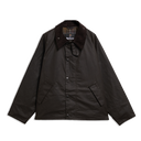 Barbour OS Transport Wax Jacket - Dark Brown