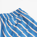 Yellow & White Fine Stripe Swim Trunk