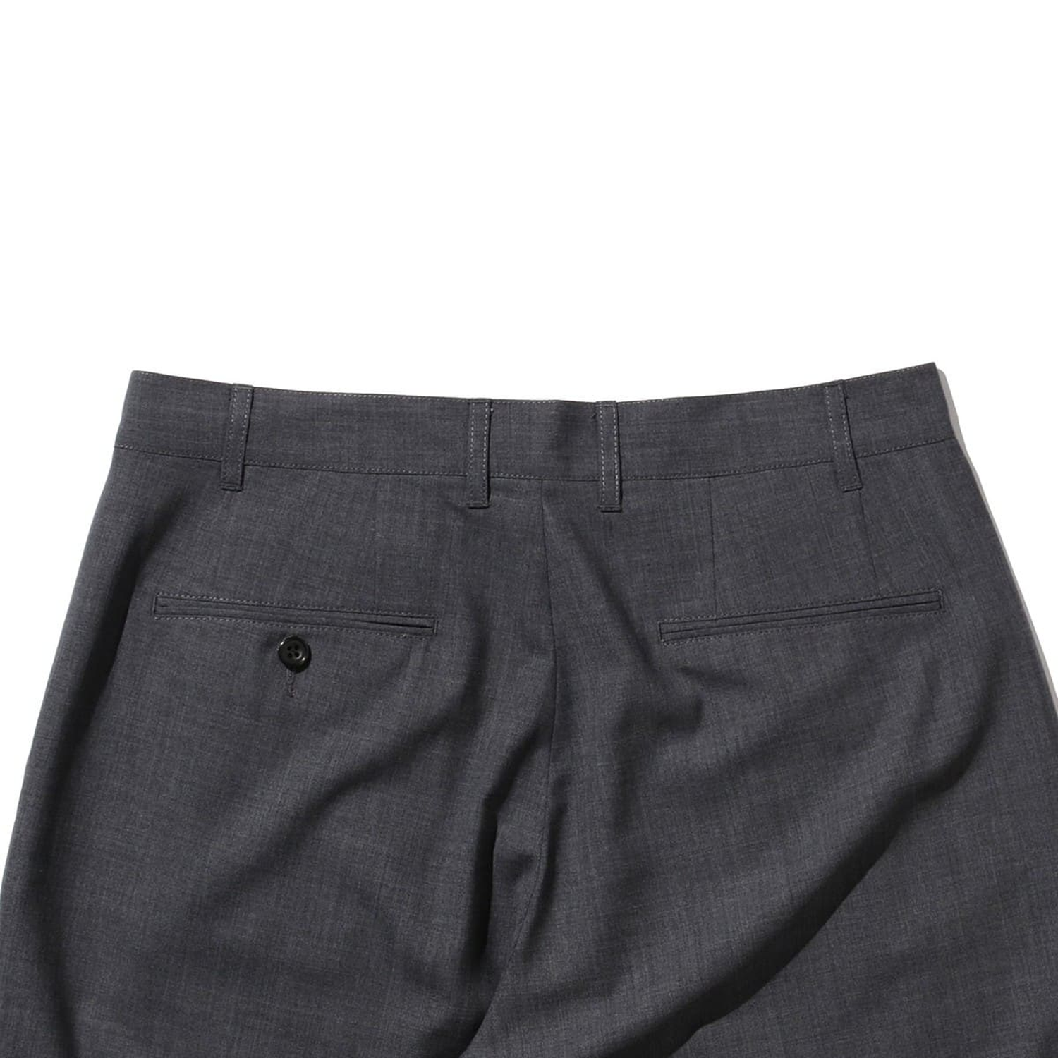 Beams Plus 2 Pleats Shorts Wool Tropical - Charcoal – Stomping Ground