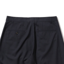 2 Pleats Shorts Wool Tropical - Navy