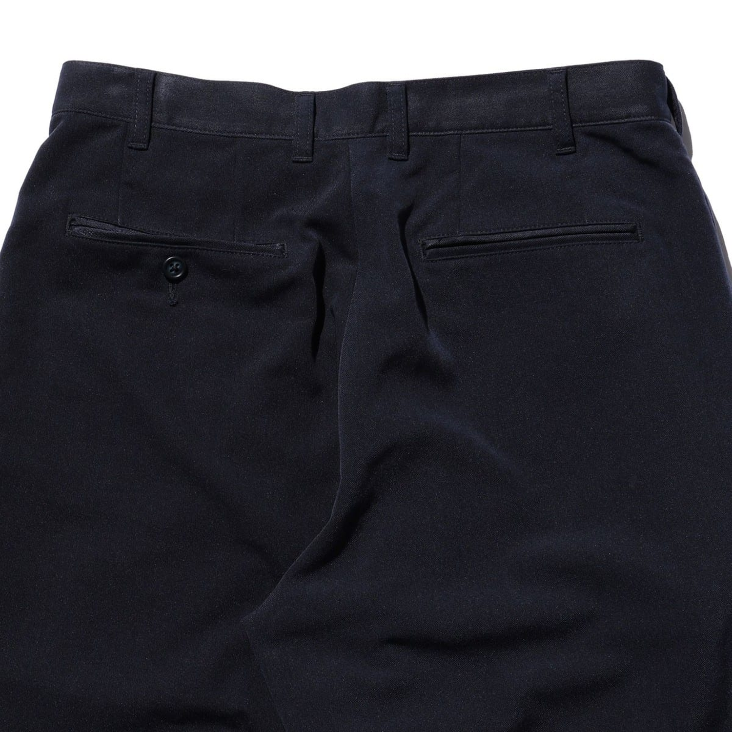 Beams Plus 2 Pleats Trousers PE Twill - Navy – Stomping Ground