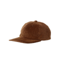 6 Panel Regimental Strap Corduroy - Brown