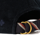 6 Panel Regimental Strap Corduroy - Navy