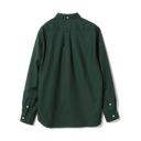 Button Down Colour Oxford - Green