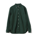 Button Down Colour Oxford - Green