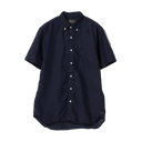 S/S B.D. Oxford Coolmax Linen - Navy