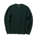 Cable 5g Crewneck - Green