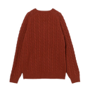 Cable 5g Crewneck - Brick