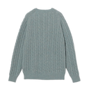 Cable 5g Crewneck - Sax