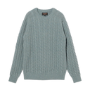 Cable 5g Crewneck - Sax