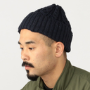 Cable Watch Cap - Navy