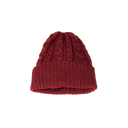 Cable Watch Cap - Wine