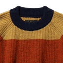 Crew Multi Stripe 5g - Navy