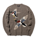 Intarsia Crewneck Duck - Beige