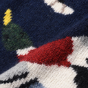 Intarsia Crewneck Duck - Navy