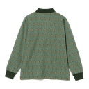Knit Polo Pattern Jacquard - Green