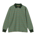 Knit Polo Pattern Jacquard - Green