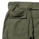 MIL Utility Trousers Reversed Sateen - Olive Brown