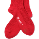 Patchwork Like Socks - Red