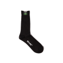 Solid Rib Sock - Black
