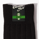 Solid Rib Sock - Black