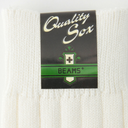 Solid Rib Sock - Off White