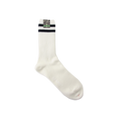 School Boy Sock - White / Navy