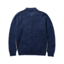 Knit Polo Shaggy 9G - Blue