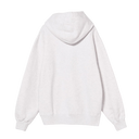 Sweat Pullover Hoodie Raised Back - Ash